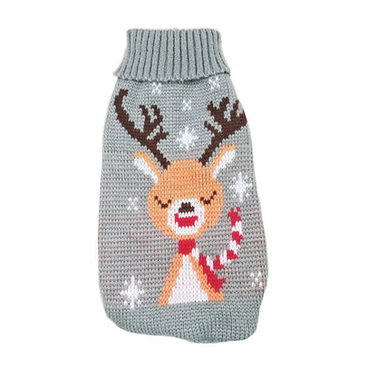 Christmas Knitted Sweater Pet Clothes