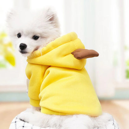Cute Fruit Fleece Hoodie for Small Dogs