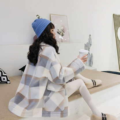 Womens Lamb Wool Coat