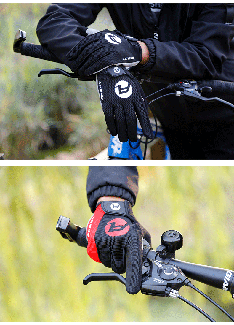 Touch Screen Full Finger Gloves