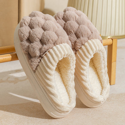 Women's Cotton Winter Home Slippers