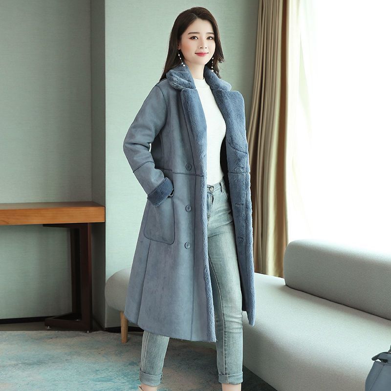 Women's Lamb Wool Overcoat