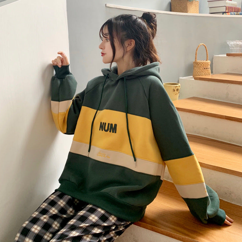 Women's cotton winter hoodie