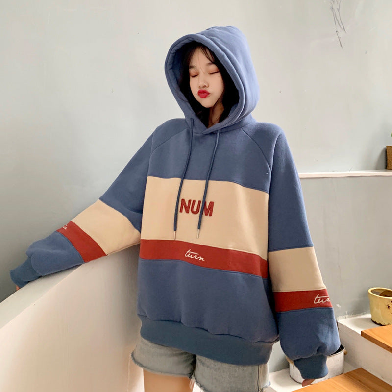 Women's cotton winter hoodie