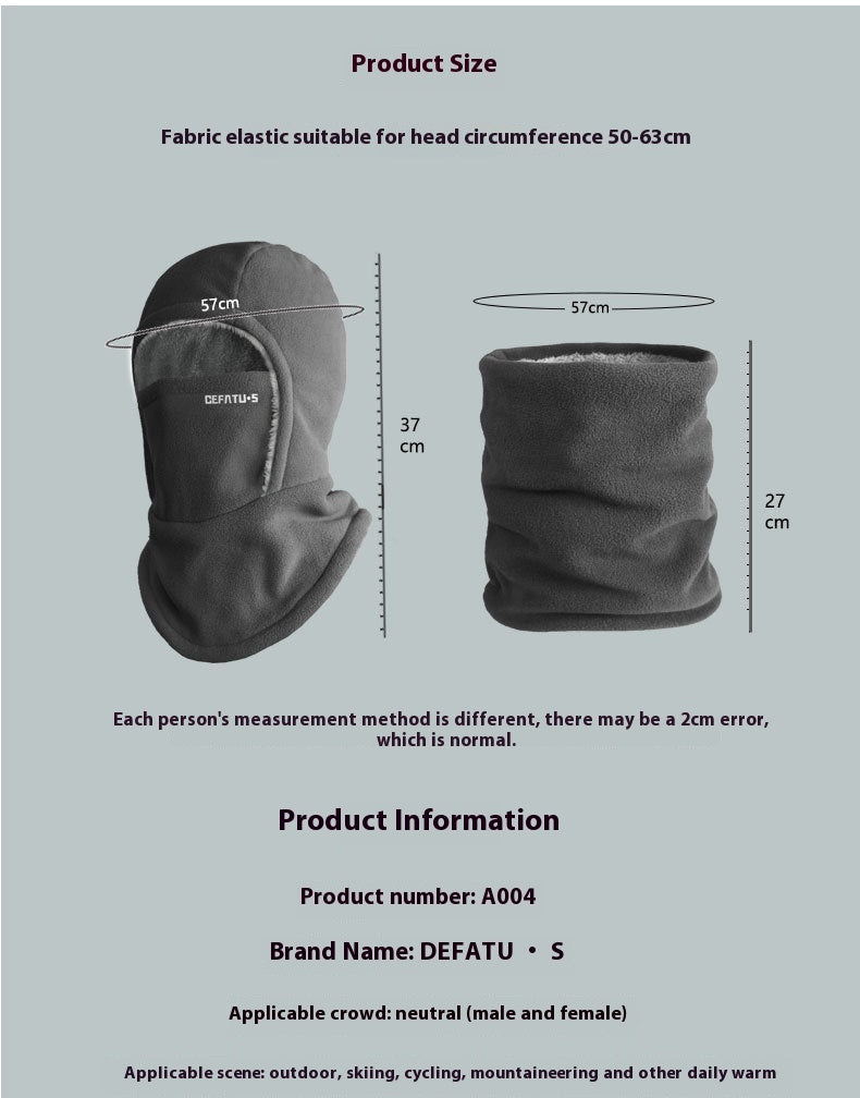 ArcticShield Hooded Mask Scarf