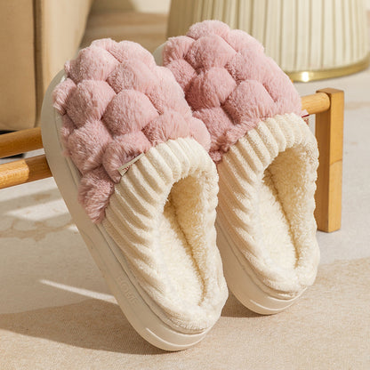 Women's Cotton Winter Home Slippers