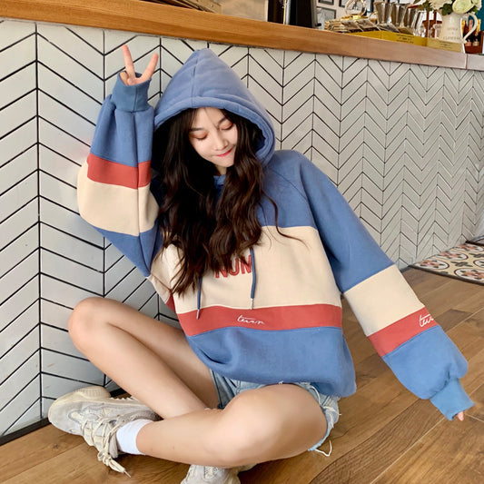 Women's cotton winter hoodie