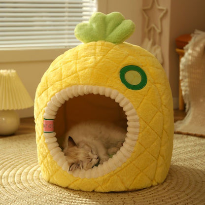 Winter Pineapple Pet Tent