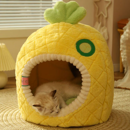 Winter Pineapple Pet Tent