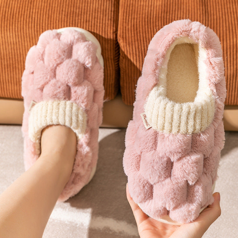 Women's Cotton Winter Home Slippers