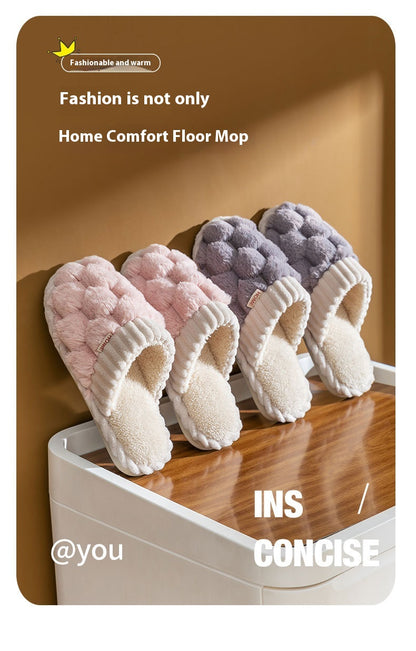 Women's Cotton Winter Home Slippers