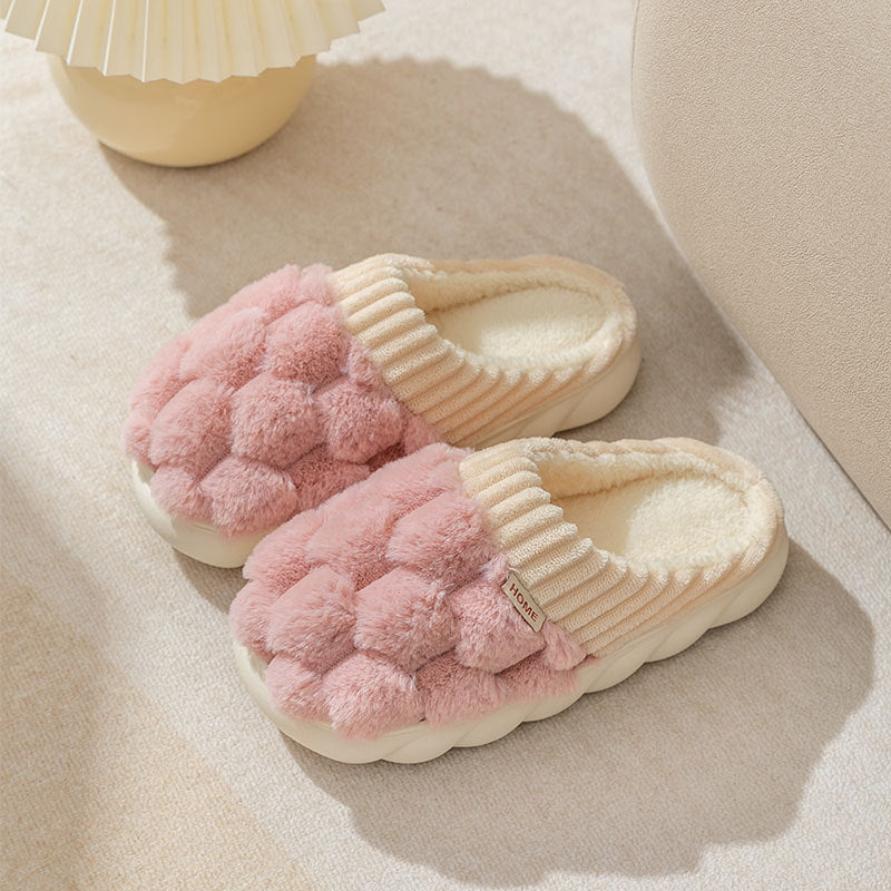Women's Cotton Winter Home Slippers