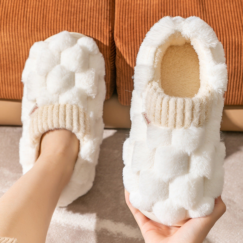 Women's Cotton Winter Home Slippers