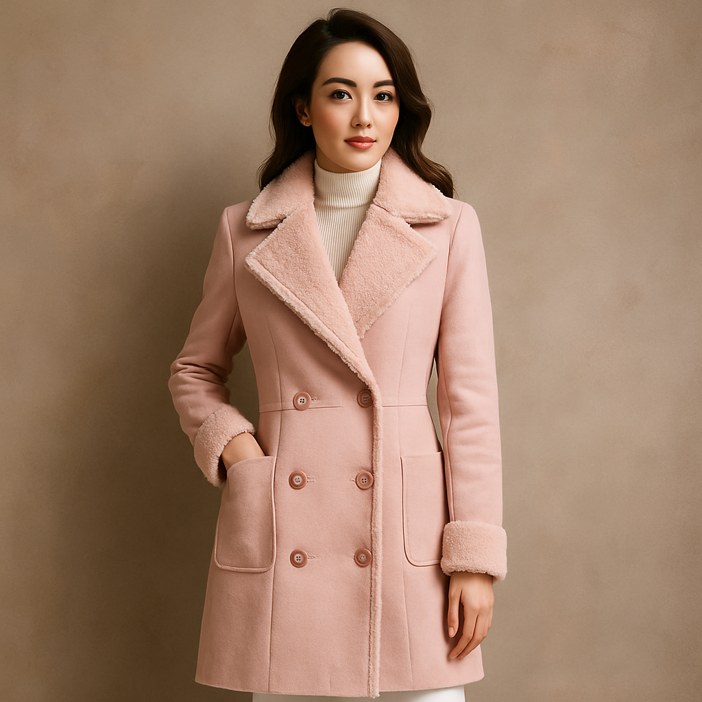Women's Lamb Wool Overcoat