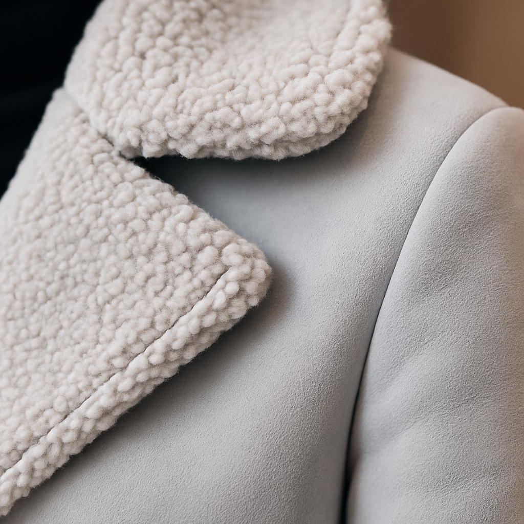 Women's Lamb Wool Overcoat