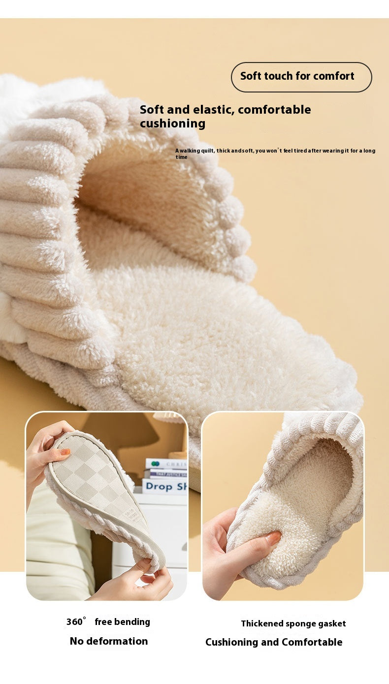 Women's Cotton Winter Home Slippers