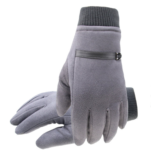 Men's Winter Suede Gloves