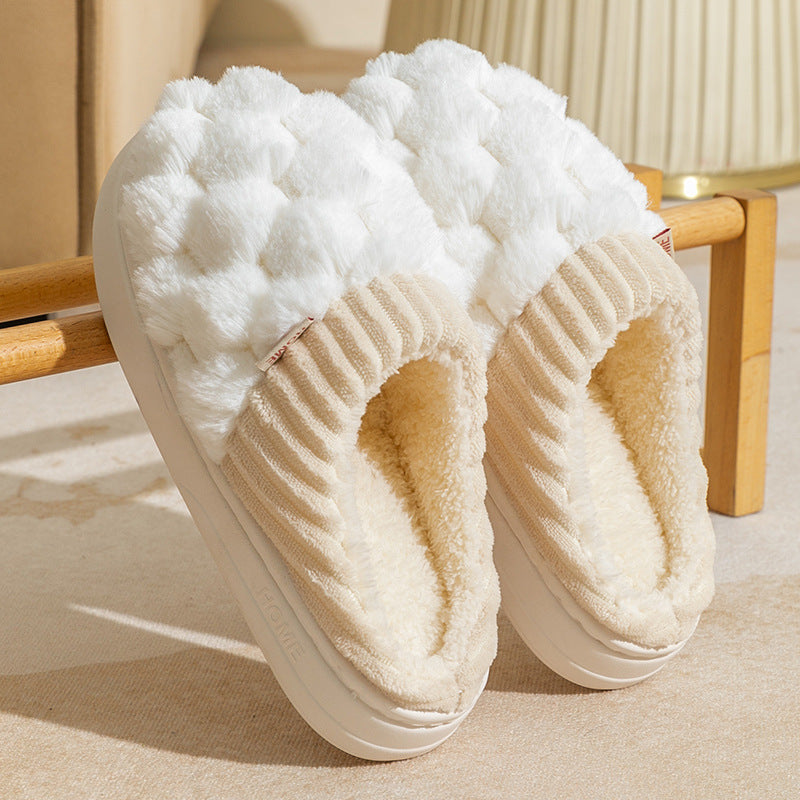 Women's Cotton Winter Home Slippers