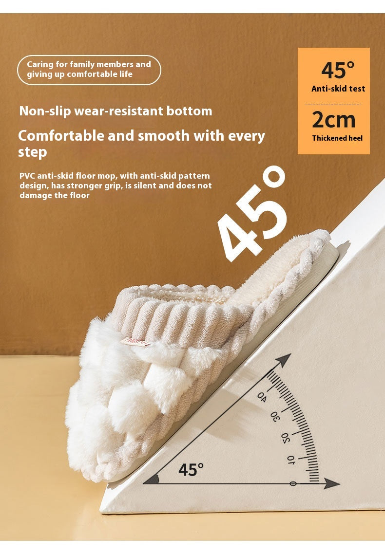 Women's Cotton Winter Home Slippers