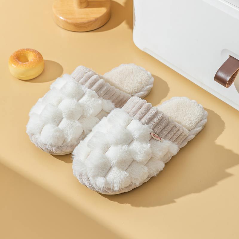 Women's Cotton Winter Home Slippers